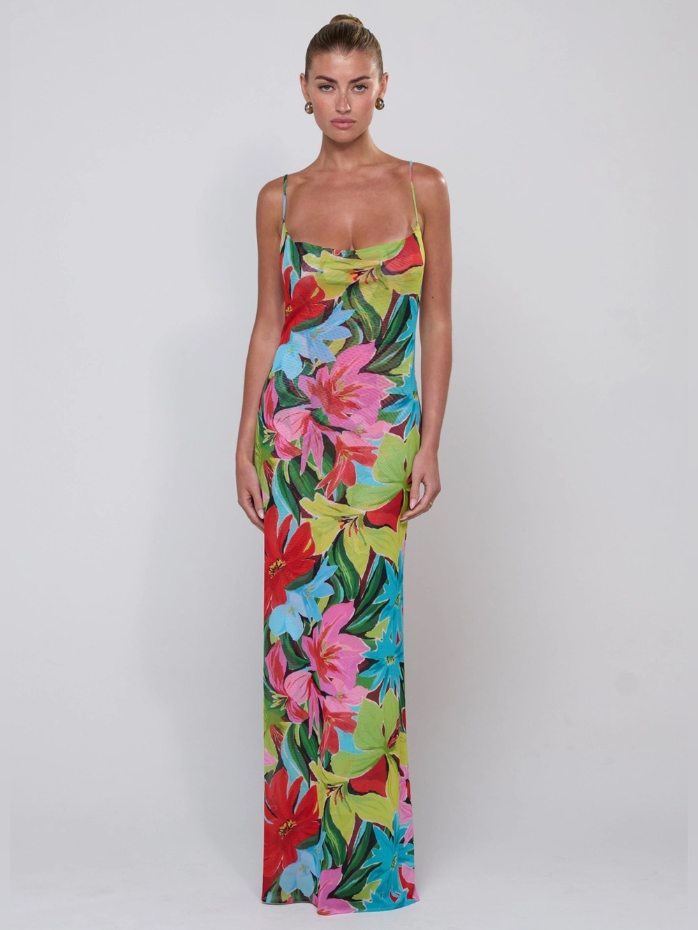NWT RESA Margot Mesh Dress in Tropicana